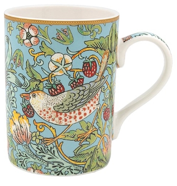 William Morris Strawberry Thief Boxed Mug