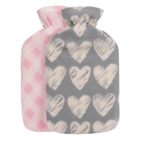 Diamond Hot Water Bottle - Pink