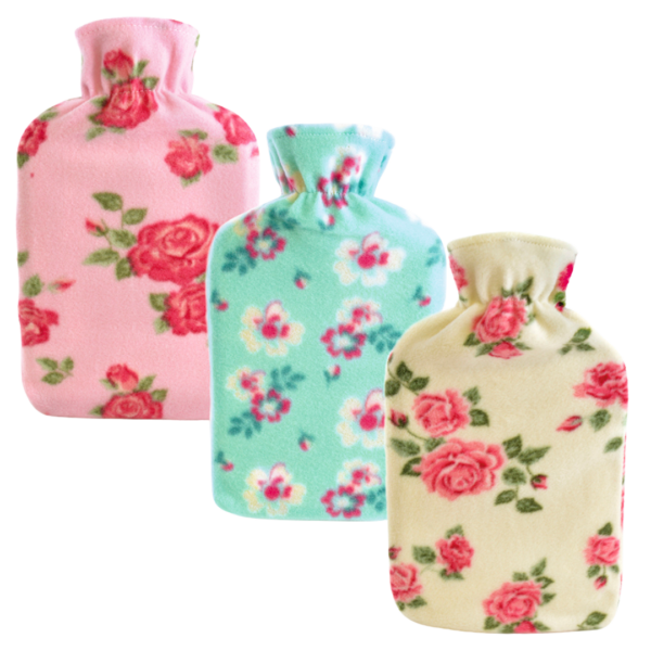 Floral Water Bottle - Pink