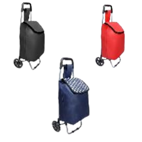 Shopping Trolleys - Black, Red or Blue